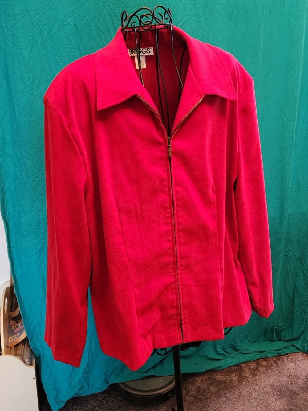 Briggs New York Zip-Front Jacket